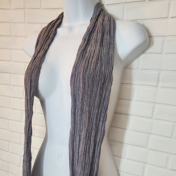 Blue Shawl Scarf Should Wrap, Head Wrap - Picture 2 of 7